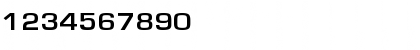 Download Eurose Bold Font Numeric Preview