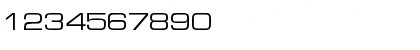 Download Eurostile Extended Regular Font Numeric Preview