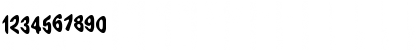 Download Exaggerate (BRK) Regular Font Numeric Preview