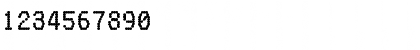 Download FakeReceipt Regular Font Numeric Preview