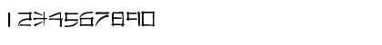 Download New Regular Font Numeric Preview