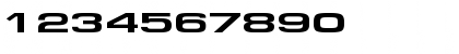 Download Federation Regular Font Numeric Preview