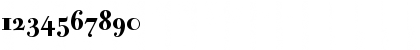 Download Bodoni Old Face BE Regular Font Numeric Preview