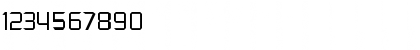 Download Futured Modern Font Numeric Preview