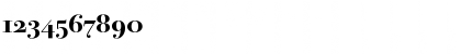 Download Bodoni SvtyTwo OS ITC TT Bold Font Numeric Preview