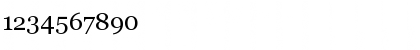 Download Georgia Ref Regular Font Numeric Preview