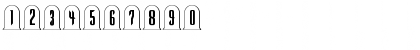 Download Graveyard Regular Font Numeric Preview