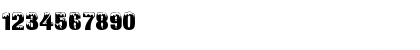 Download Ice Display Caps SSi Regular Font Numeric Preview