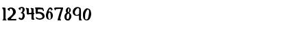 Download Initial Regular Font Numeric Preview