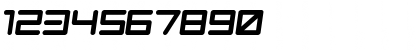 Download Insane Hours Regular Font Numeric Preview