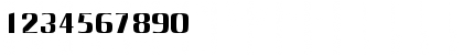 Download Inverserif DB Regular Font Numeric Preview