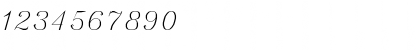 Download Italic Regular Font Numeric Preview