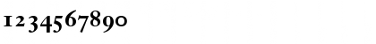 Download Janson OldStyle SSi Bold Oldstyle Figures Font Numeric Preview