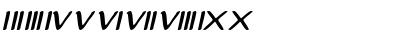 Download Justinian 2 Italic Font Numeric Preview