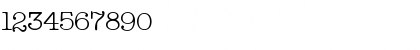 Download Keyboard Display SSi Regular Font Numeric Preview