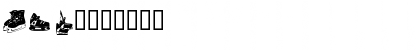 Download KR Hockey Dings Regular Font Numeric Preview