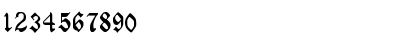 Download LaserLondon Regular Font Numeric Preview