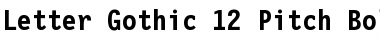 Download LettrGoth12 BT Bold Font Title Preview
