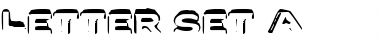 Download Letter Set A Regular Font Title Preview