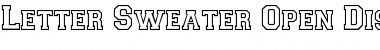 Download Letter Sweater Open Display SSi Bold Font Title Preview