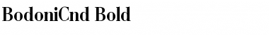 Download BodoniCnd-Bold Regular Font Title Preview