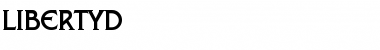Download LibertyD Regular Font Title Preview
