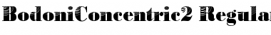 Download BodoniConcentric2 Regular Font Title Preview