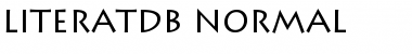 Download LiteratDB Normal Font Title Preview