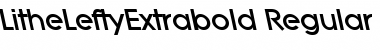 Download LitheLeftyExtrabold Regular Font Title Preview