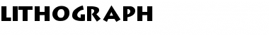 Download Lithograph Regular Font Title Preview