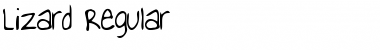 Download Lizard Regular Font Title Preview