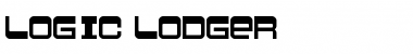 Download Logic lodger Regular Font Title Preview