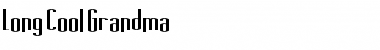 Download Long Cool Grandma Regular Font Title Preview