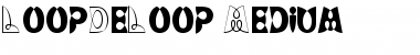 Download LoopDeLoop Medium Font Title Preview