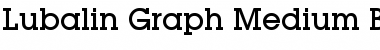 Download LubalGraph Md BT Medium Font Title Preview