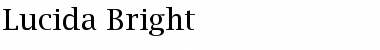Download Lucida Bright Regular Font Title Preview