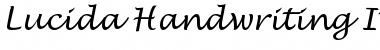 Download Lucida Handwriting Italic Font