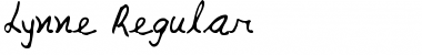 Download Lynne Regular Font Title Preview