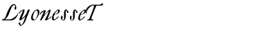 Download Lyonesse!" Regular Font Title Preview