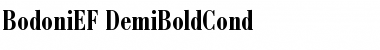 Download BodoniEF DemiBoldCond Font Title Preview