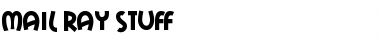 Download Mail Ray Stuff Regular Font Title Preview