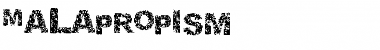 Download Malapropism Regular Font Title Preview
