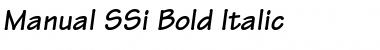 Download Manual SSi Bold Italic Font Title Preview