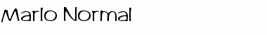 Download Marlo Normal Font