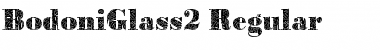 Download BodoniGlass2 Regular Font Title Preview