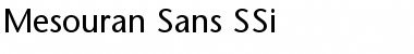 Download Mesouran Sans SSi Font