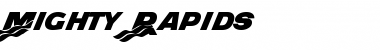 Download Mighty Rapids Regular Font