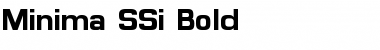 Download Minima SSi Bold Font