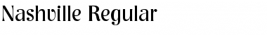 Download Nashville Regular Font Title Preview
