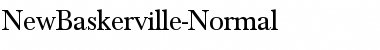 Download NewBaskerville-Normal Regular Font